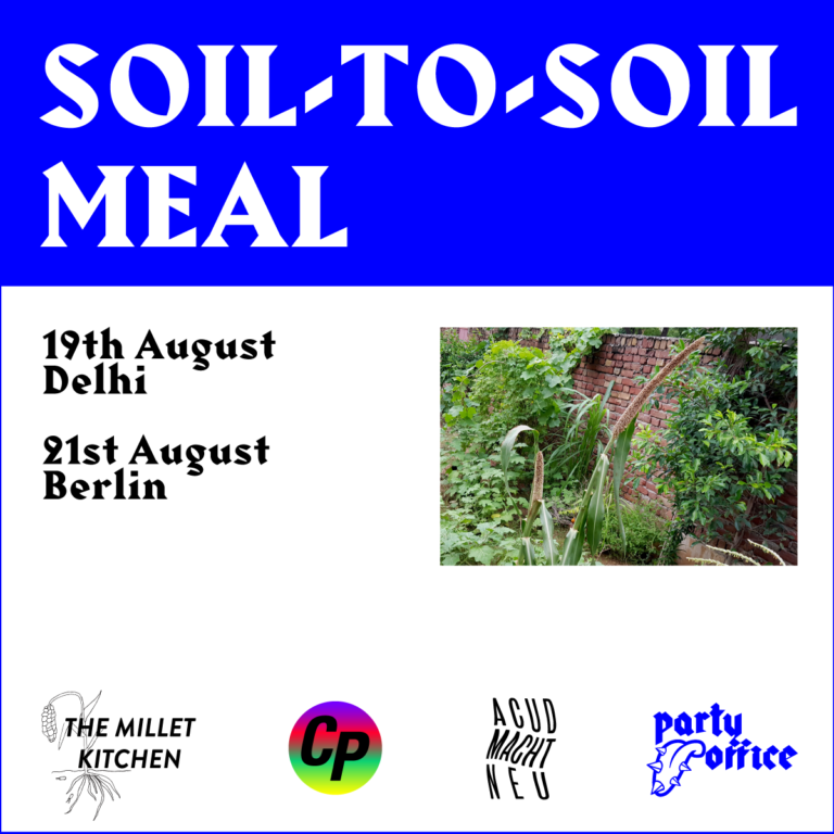 Soil-To-Soil Meal